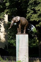 Elefanten-Brunnen in der Havensteinstraße Leverkusen
